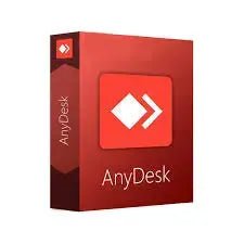 AnyDesk software box featuring advanced license for remote access in India